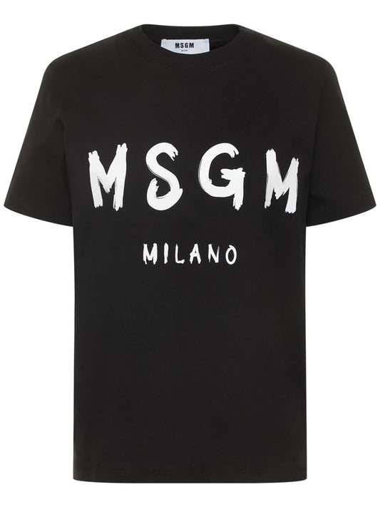 MSGM MSGM T-shirt stampa logo - XS - t-shirt